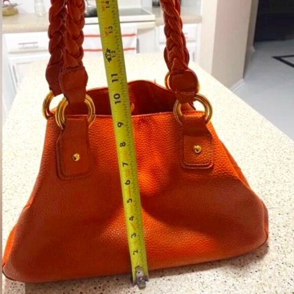 SUPER DEAL!  Aldo Orange Tote/Hobo/Satchel Handbag - Picture 1 of 10